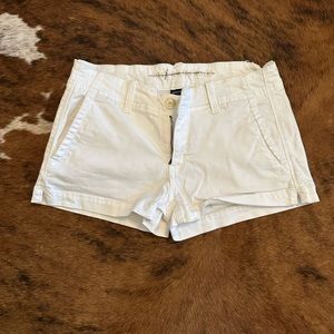 white american eagle shorts!